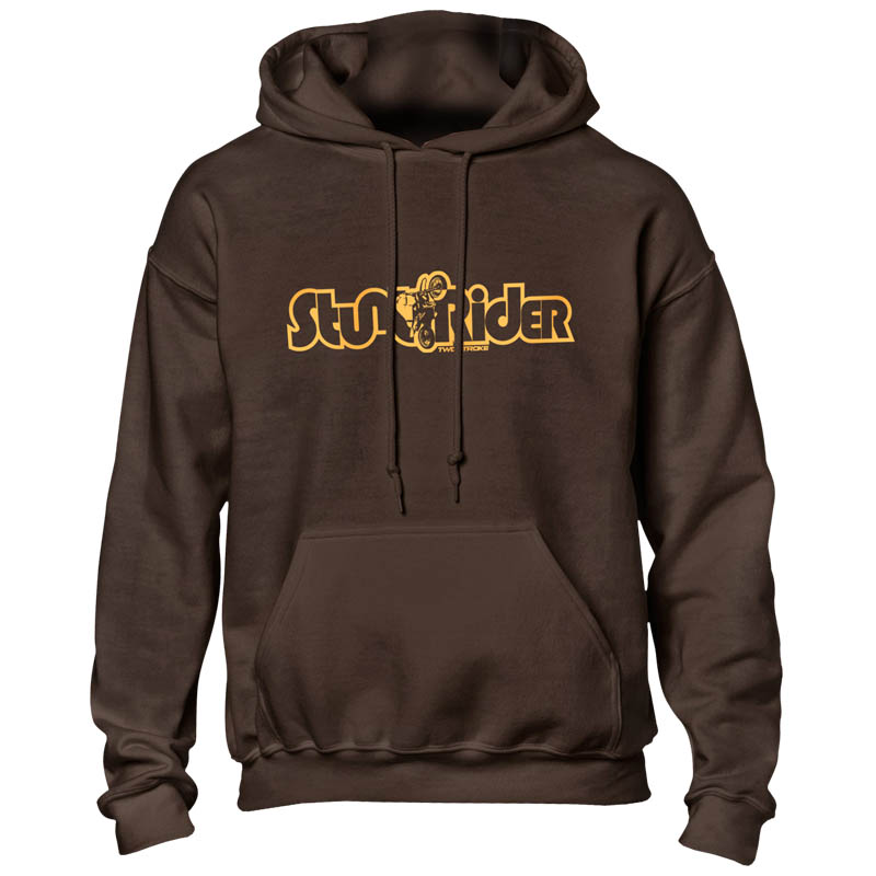 TSR Hoodie (Stunt Rider) Cross (Brun) - Storlek S