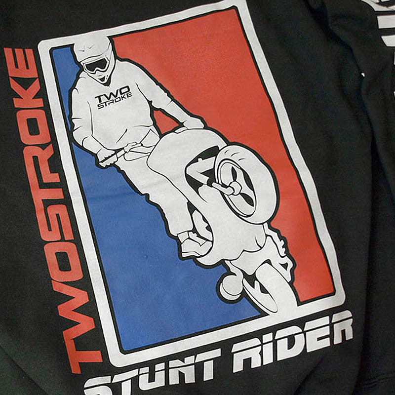 TSR Hoodie (Stunt Rider II) Scooter, Svart