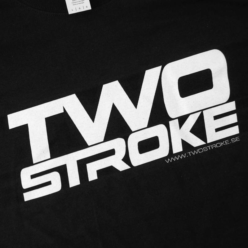 TSR T-Shirt (Twostroke Logo) Svart