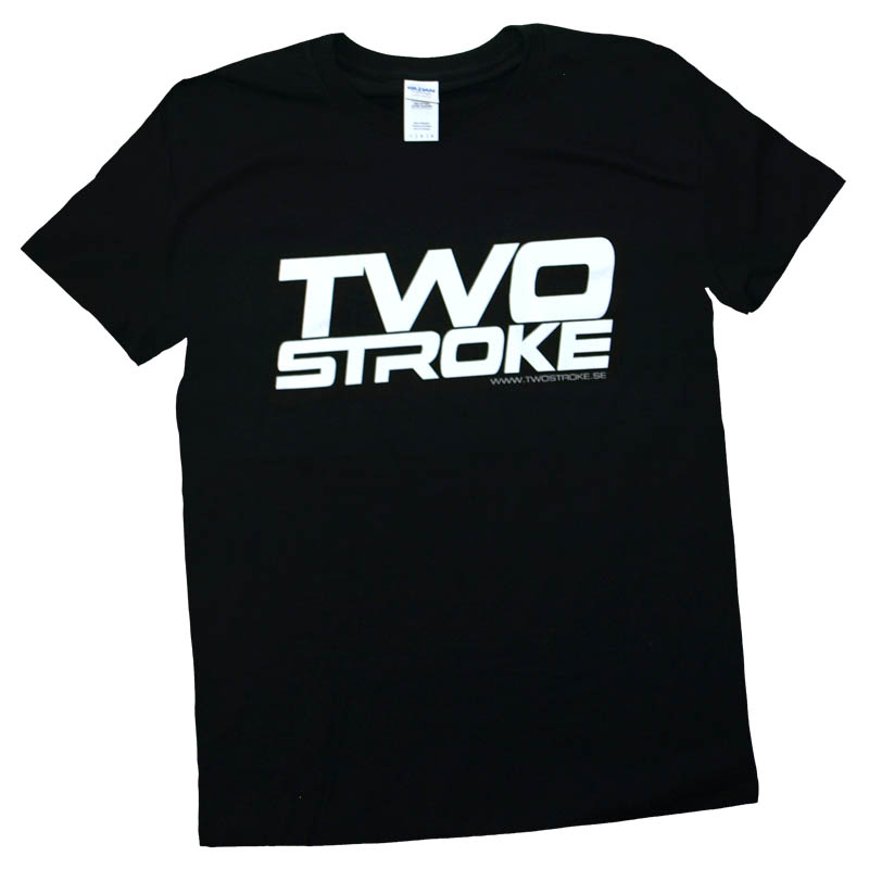 TSR T-Shirt (Twostroke Logo) Svart