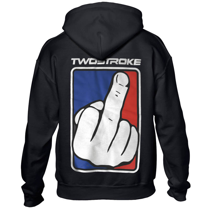 TSR Hoodie (Finger) Svart