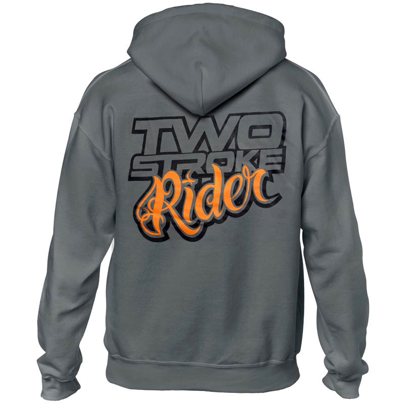 TSR Hoodie (TS Rider) Grå, Orange