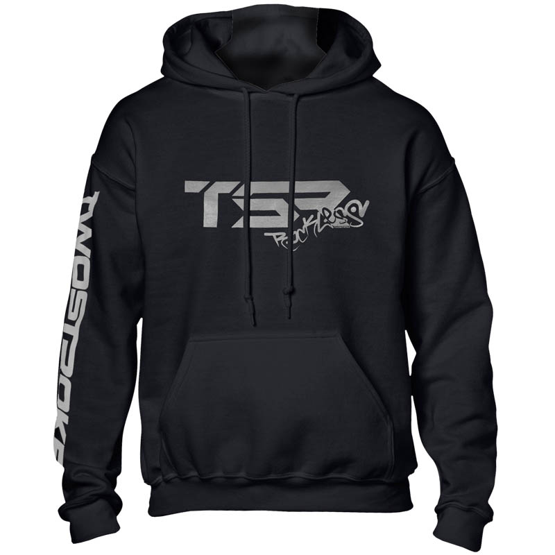 TSR Hoodie (TSR Reckless) Svart, Grå