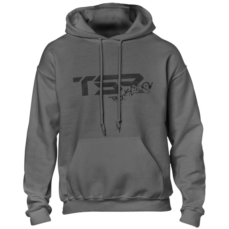 TSR Hoodie (TSR Reckless) Grå, Svart