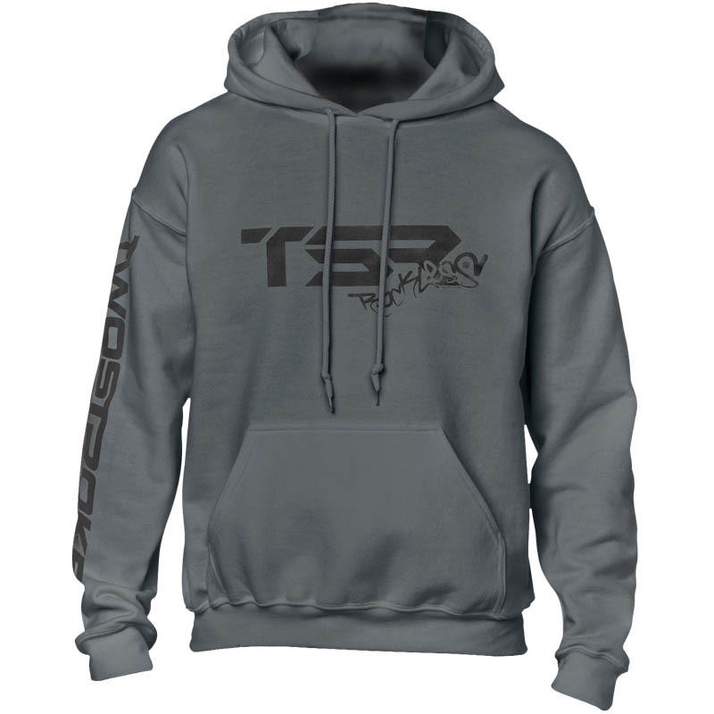 TSR Hoodie (TSR Reckless) Grå, Svart