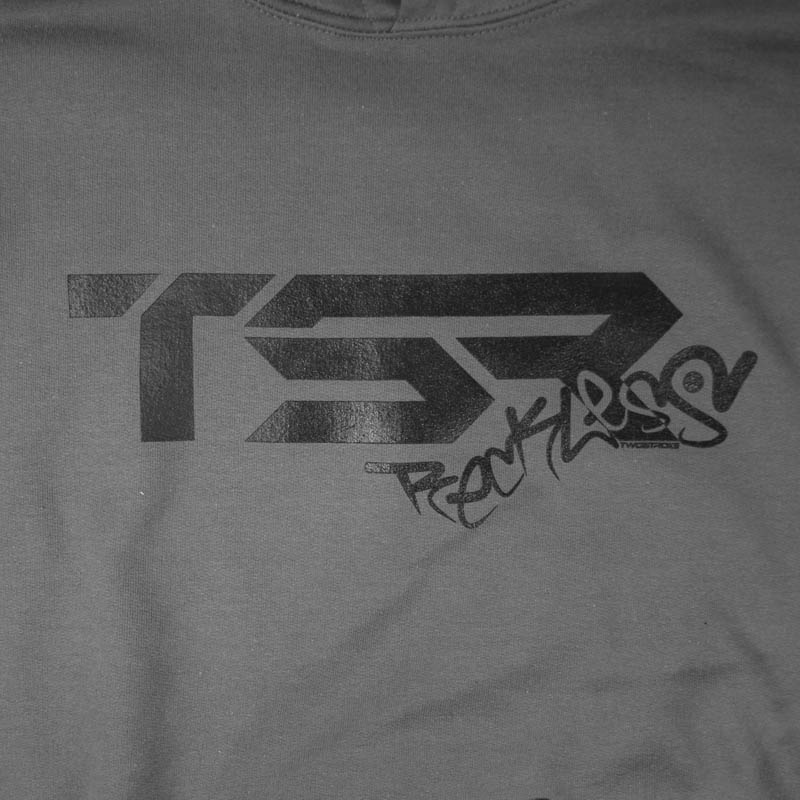 TSR Hoodie (TSR Reckless) Grå, Svart