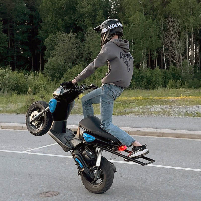 TSR Hoodie (TSR Reckless) Grå, Svart