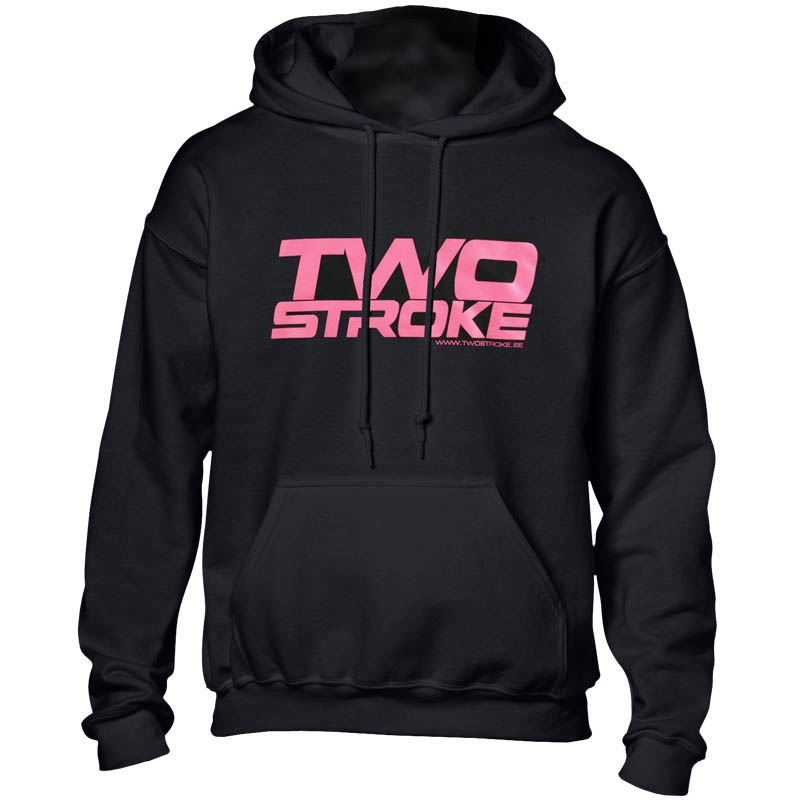 TSR Hoodie (TS Rider) Svart, Rosa