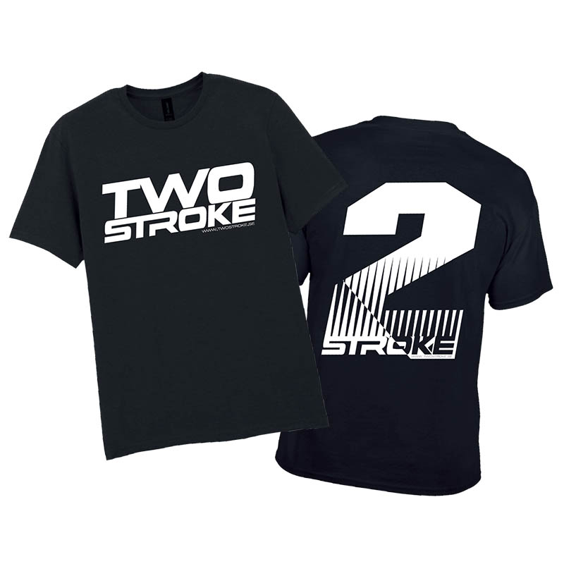 TSR T-Shirt (2stroke) Svart