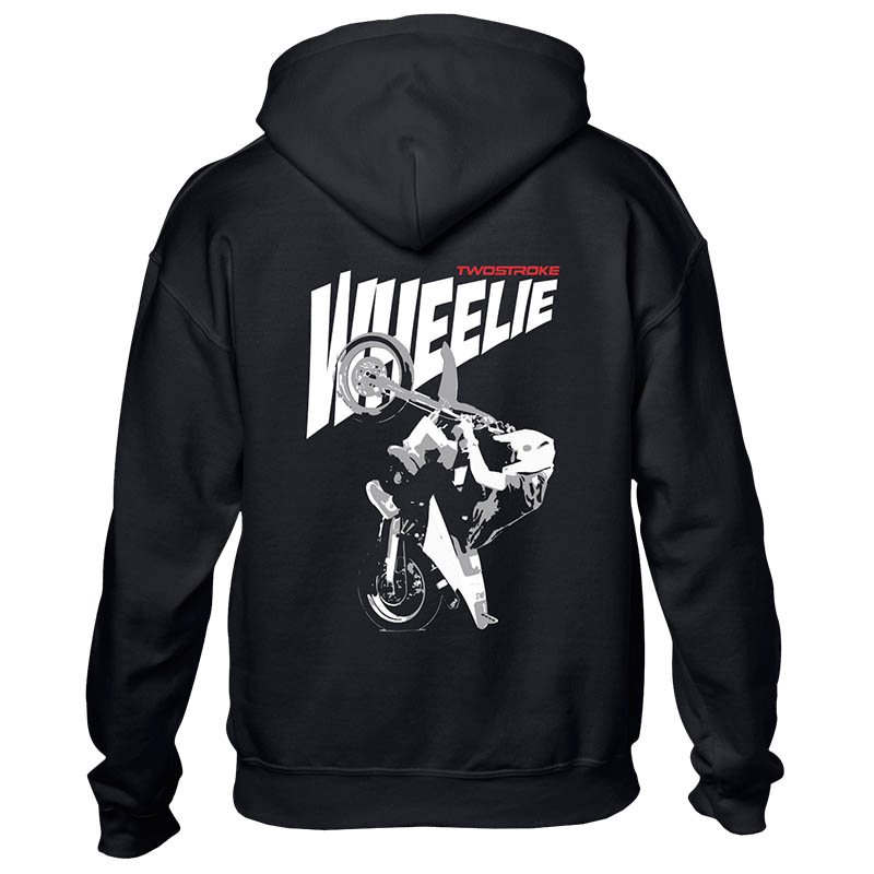 TSR Hoodie (Wheelie) Svart