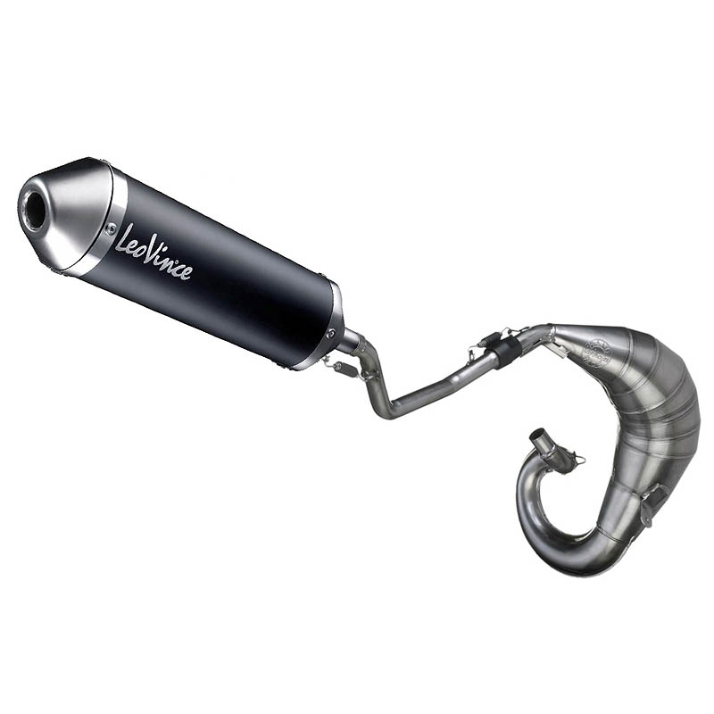 LeoVince Avgassystem (X-Fight) Black Edition Rieju