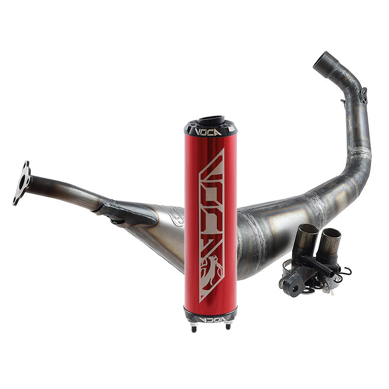 Voca Avgassystem (Warrior) Röd