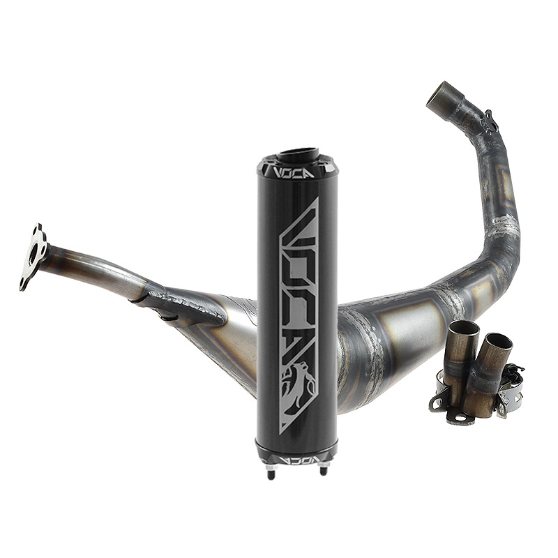 Voca Avgassystem (Warrior) - MRT Rieju - Svart