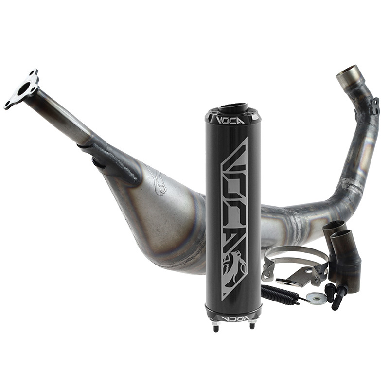 Voca Avgassystem (Warrior) AM6 - Svart