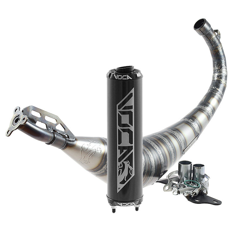 Voca Avgassystem (Rookie) Fantic - Svart