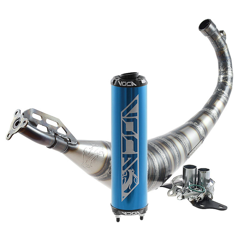 Voca Avgassystem (Rookie) Fantic - Blå