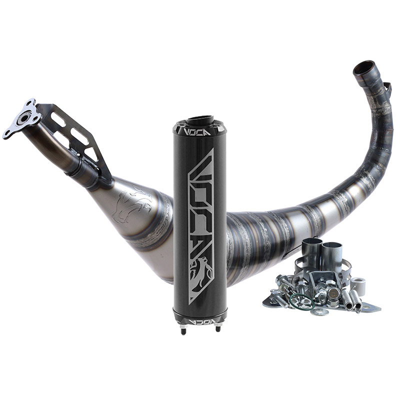 Voca Avgassystem (Rookie) AM6 - Svart