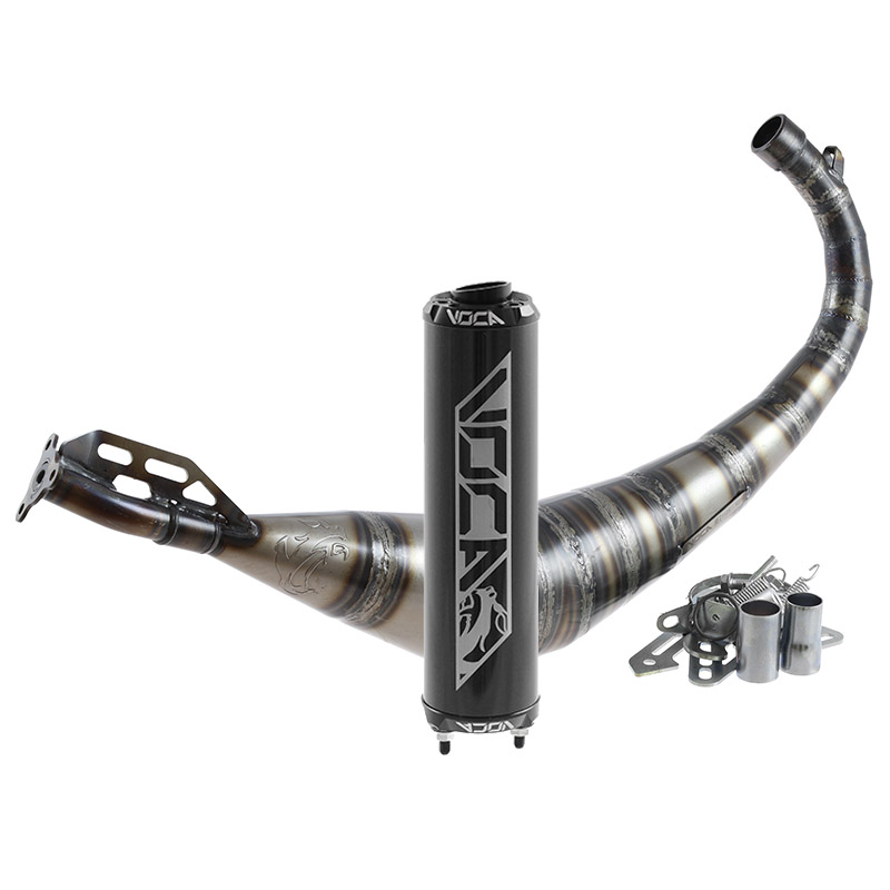 Voca Avgassystem (Rookie) AM6 - Svart