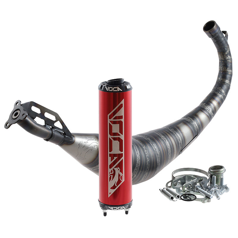 Voca Avgassystem (Rookie) Senda - Röd