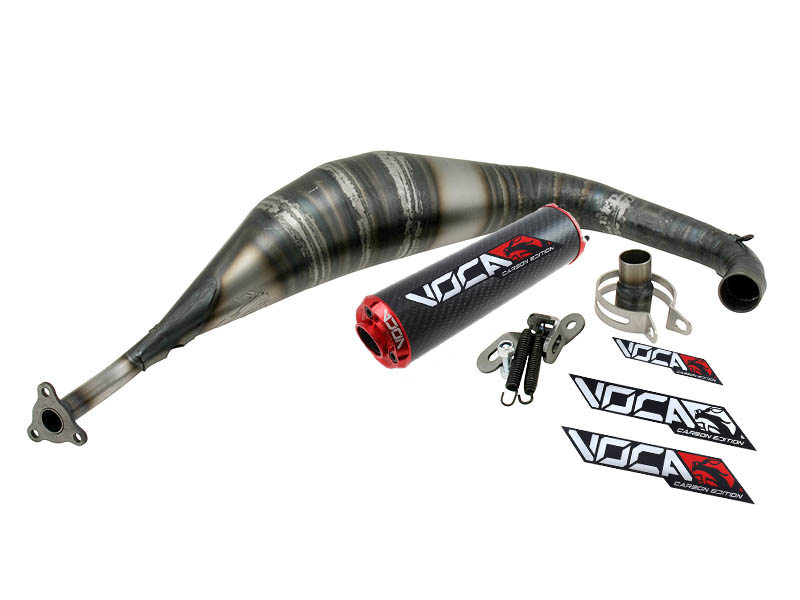 Voca Avgassystem (Carbon) 80cc - AM6