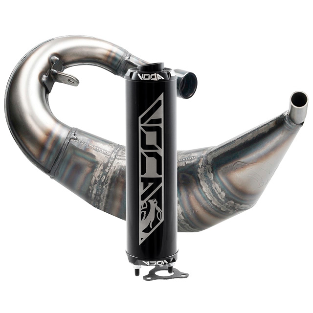 Voca Avgassystem (Rookie) Rieju - Svart