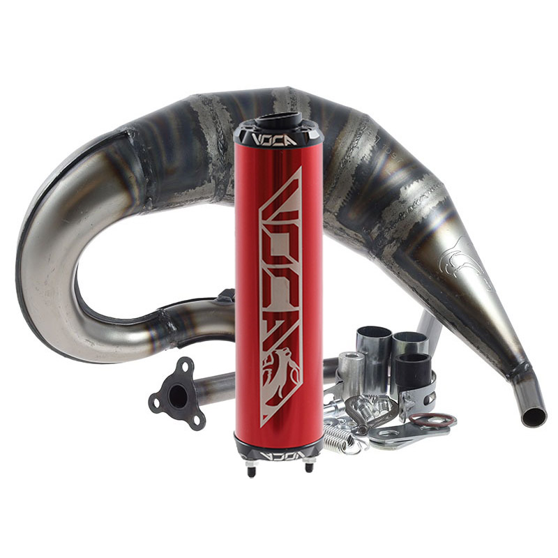 Voca Avgassystem (Cross Rookie) - Röd