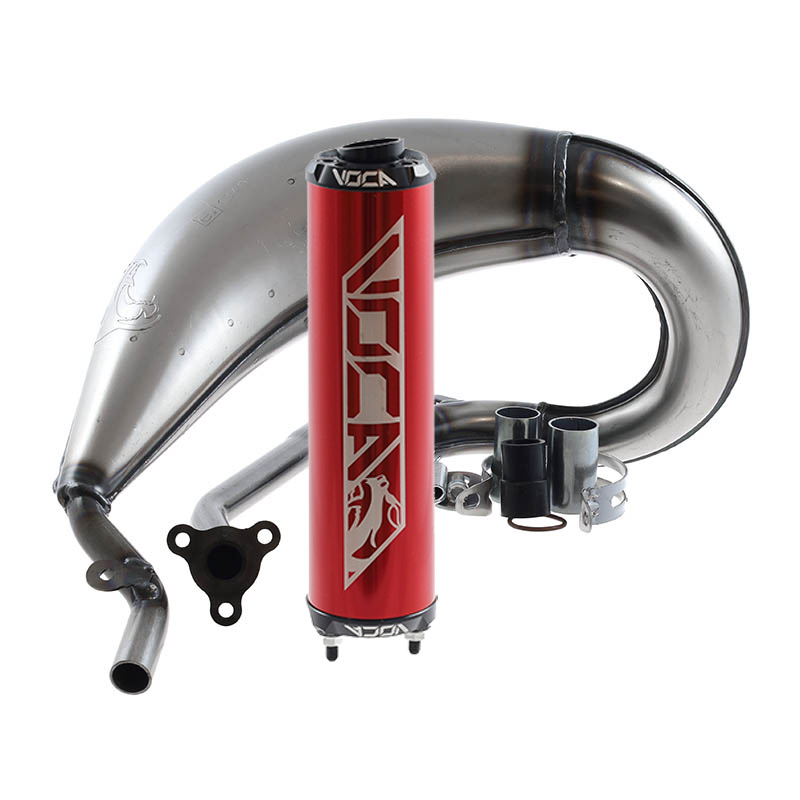 Voca Avgassystem (Cross) 2014--> - Röd