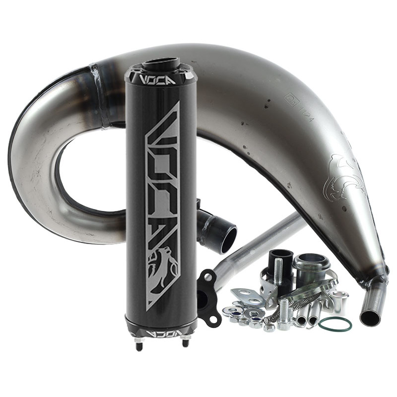 Voca Avgassystem (Cross) - Svart