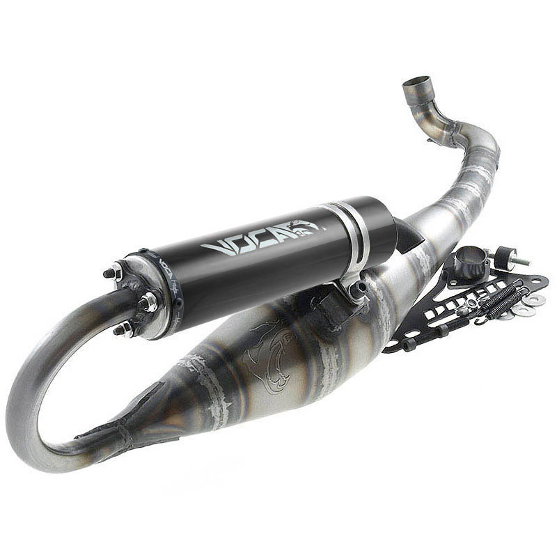 Voca Avgassystem (Road Race) 70cc - Svart