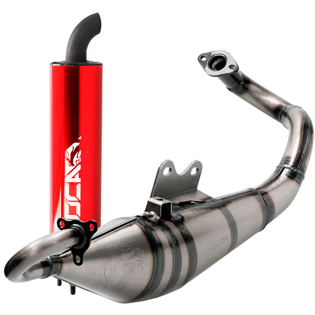 Voca Avgassystem (Sabotage V2) Piaggio - Röd