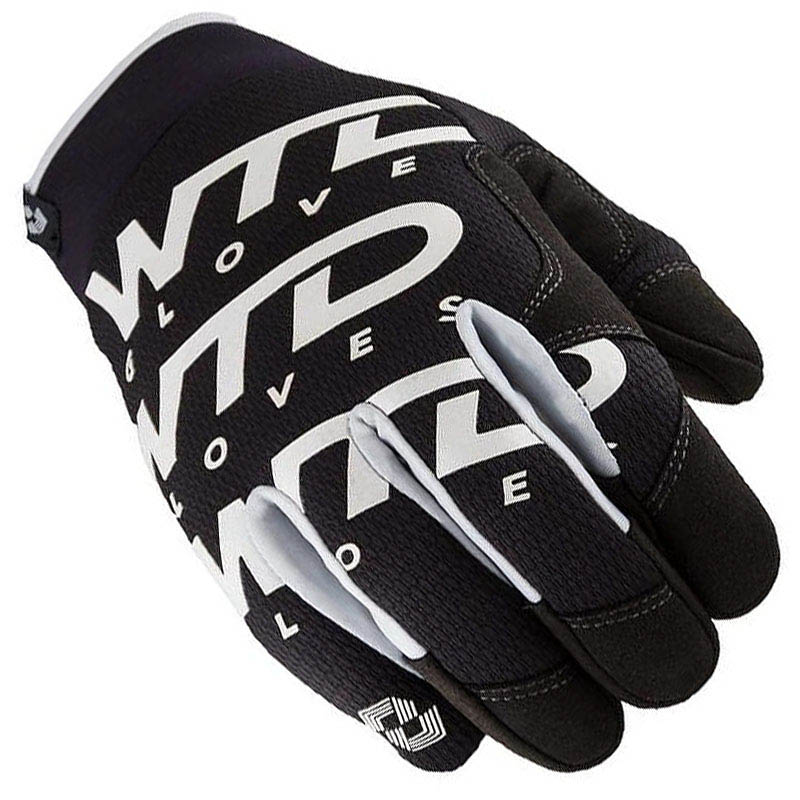 WTD Gloves Mopedhandskar (Shift Lock) Vit