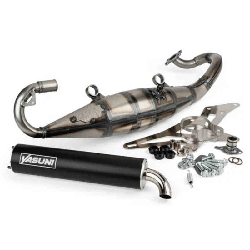 Yasuni Avgassystem (Scooter R) Svart