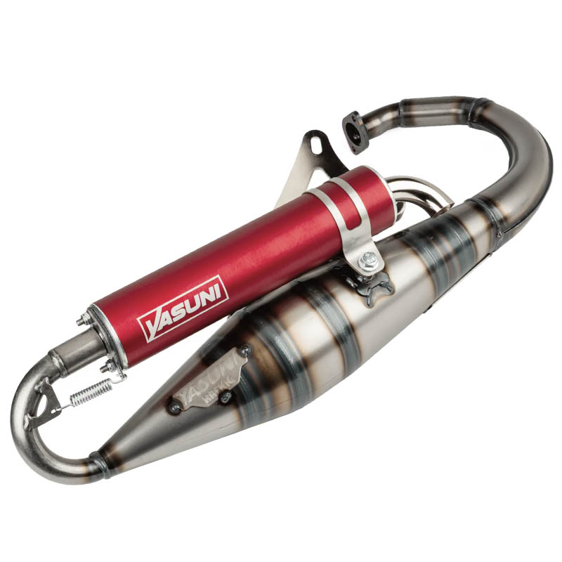 Yasuni Avgassystem (Scooter R-PRO) Röd