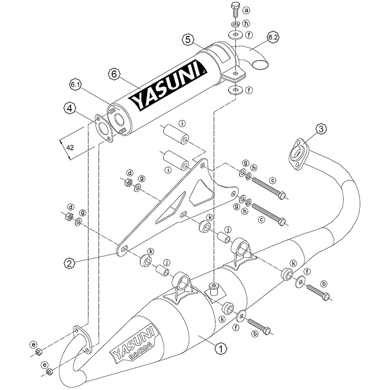 Yasuni Avgassystem (Scooter Z) 40th Anniversary