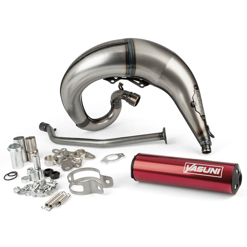 Yasuni Avgassystem (Cross ML) - Röd