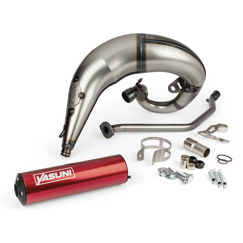 Yasuni Avgassystem (Cross ML) - MRT Rieju - Röd