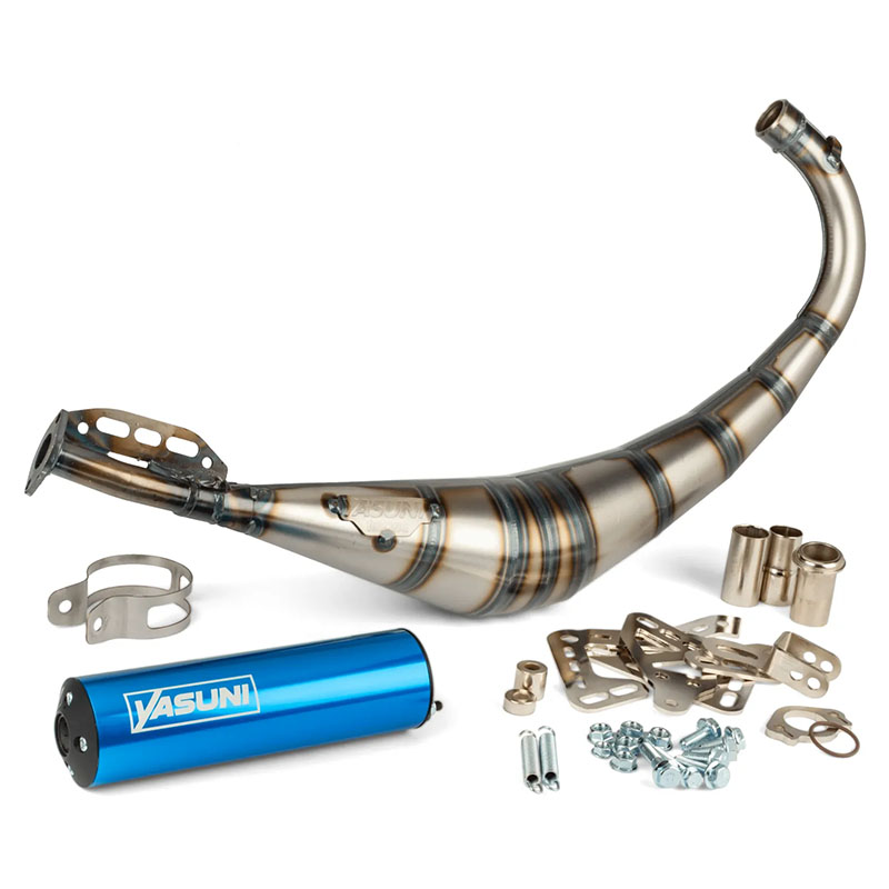 Yasuni Avgassystem (R2) Blå