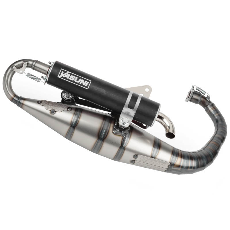 Yasuni Avgassystem (Carrera 16) Svart