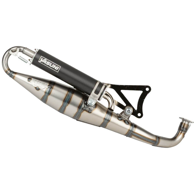 Yasuni Avgassystem (Carrera 16) Svart