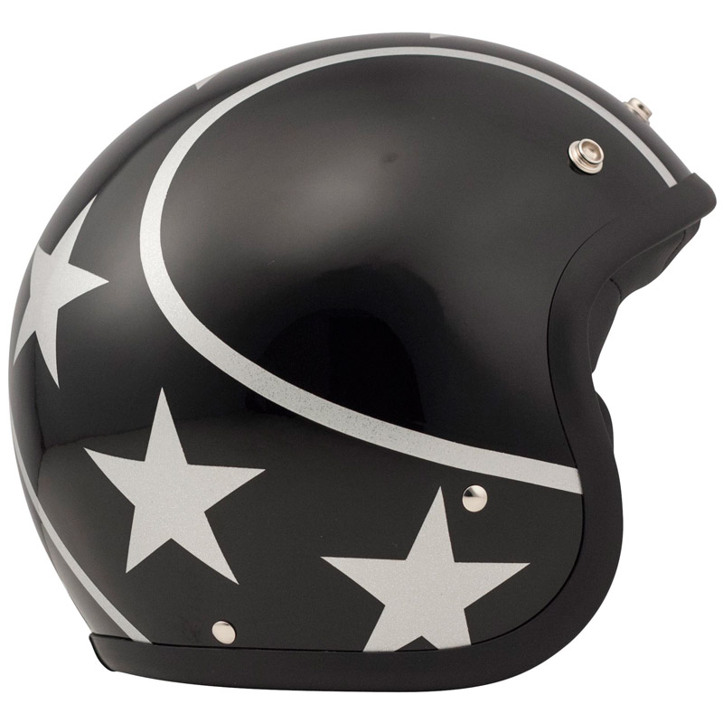 DMD Vintage Öppen MC-Hjälm Retro (Stunt) Silver