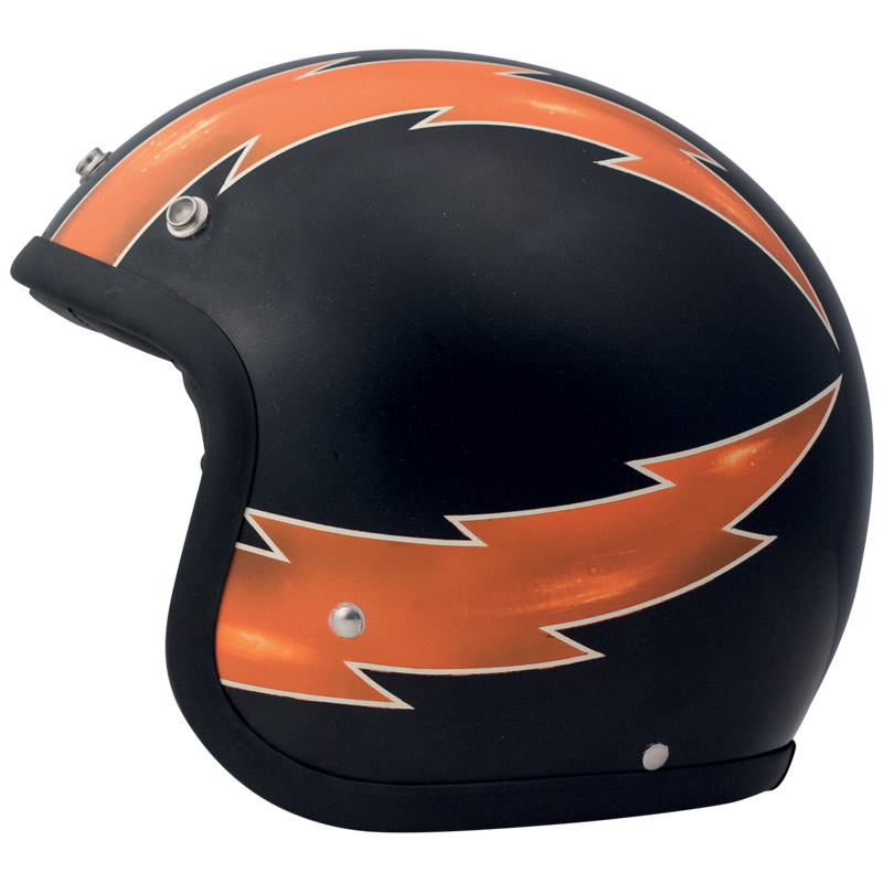 DMD Vintage Öppen MC-Hjälm Retro (Thunder)