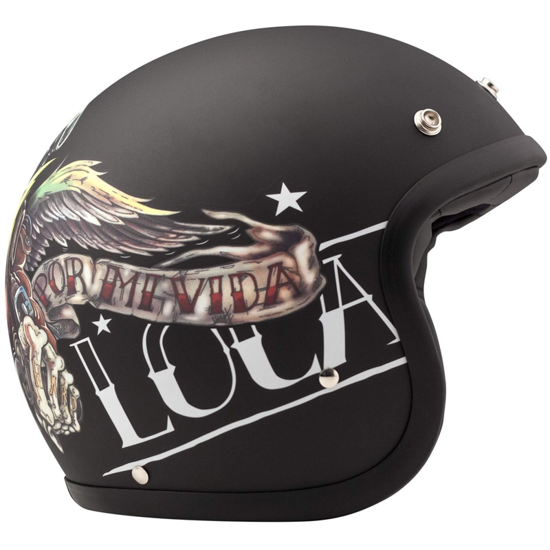 DMD Vintage Öppen MC-Hjälm Retro (Vida Loca)