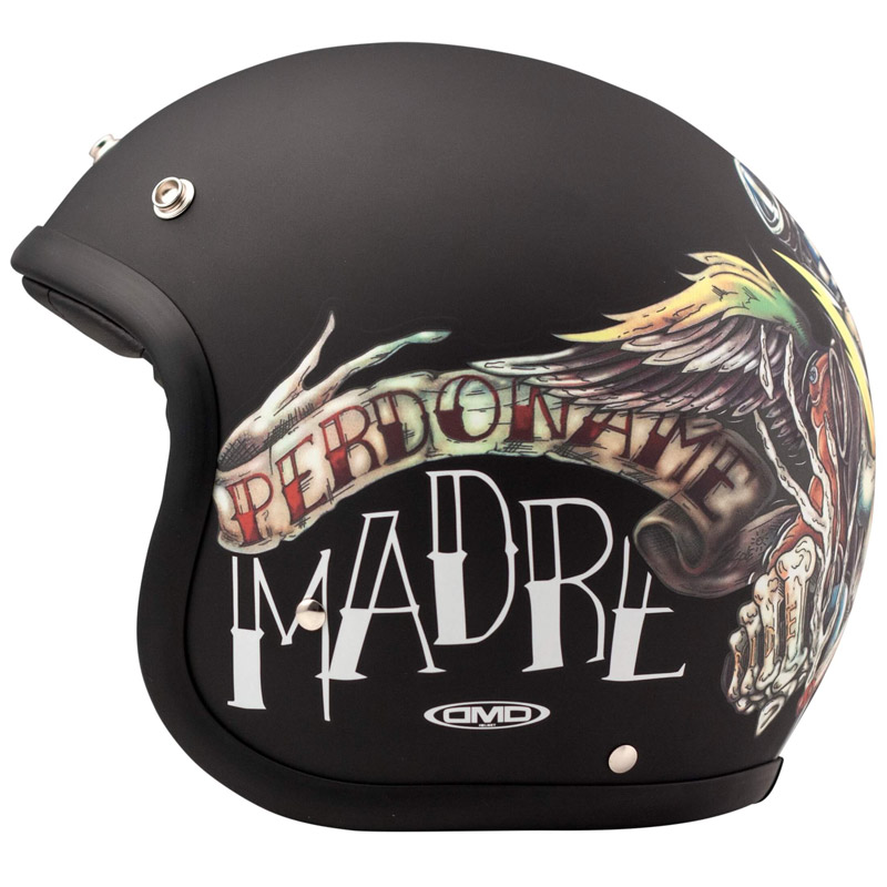 DMD Vintage Öppen MC-Hjälm Retro (Vida Loca)