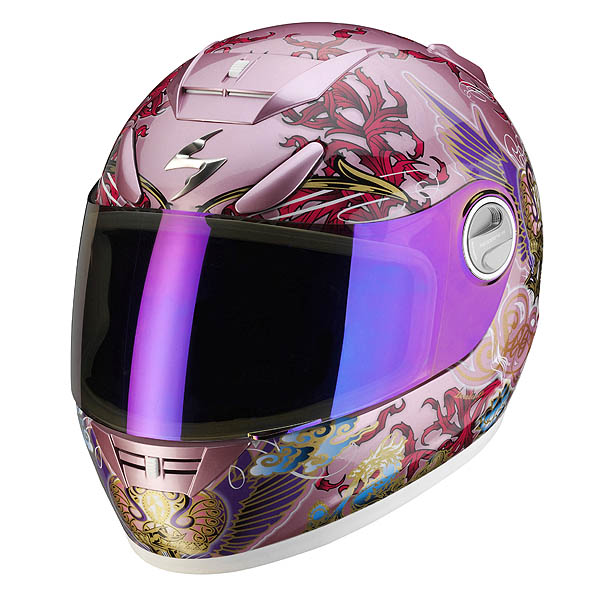 Scorpion EXO-750 Hjälm (Kingdom) Rosa, Metallic