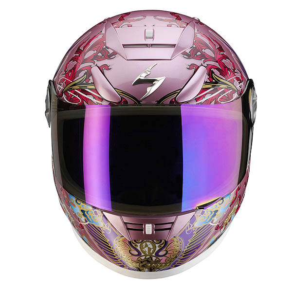 Scorpion EXO-750 Hjlm (Kingdom) Rosa, Metallic