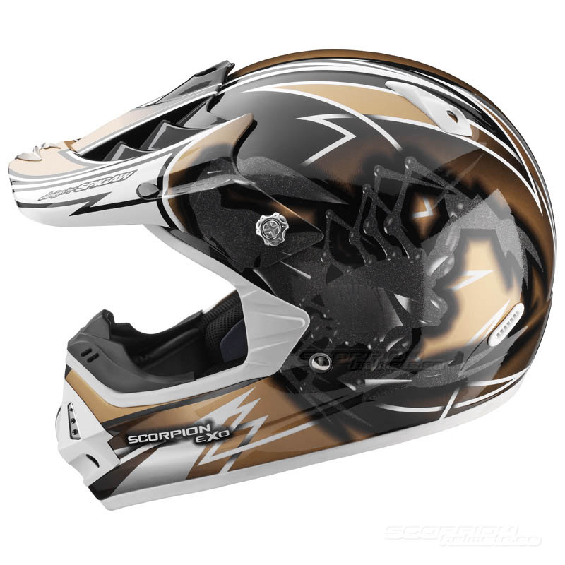 Scorpion VX-17 Crosshjälm (Bugster) (Sista storlekarna XS, S & M)