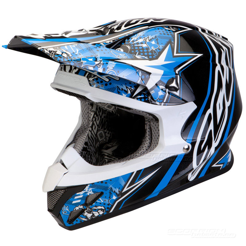 Scorpion VX-20 Crosshjälm MX/Race (Win Win) (Sista storlekarna L, XL & XXL)