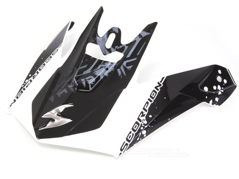 Scorpion Skärm (VX-20 AIR) Quartz Vit/Svart
