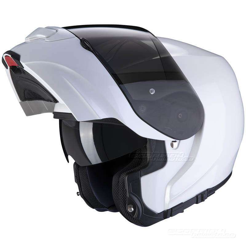 Scorpion EXO-3000 Systemhjälm (Pärlvit) Sista storleken XXXL