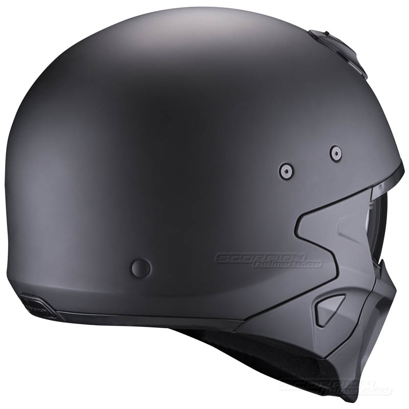 Scorpion COVERT-X MC-Hjälm (Solid) Mattsvart